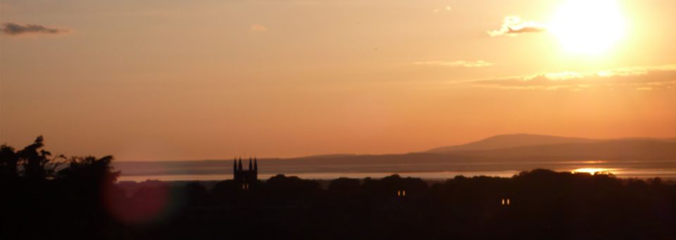 Sunset over Morecambe Bay